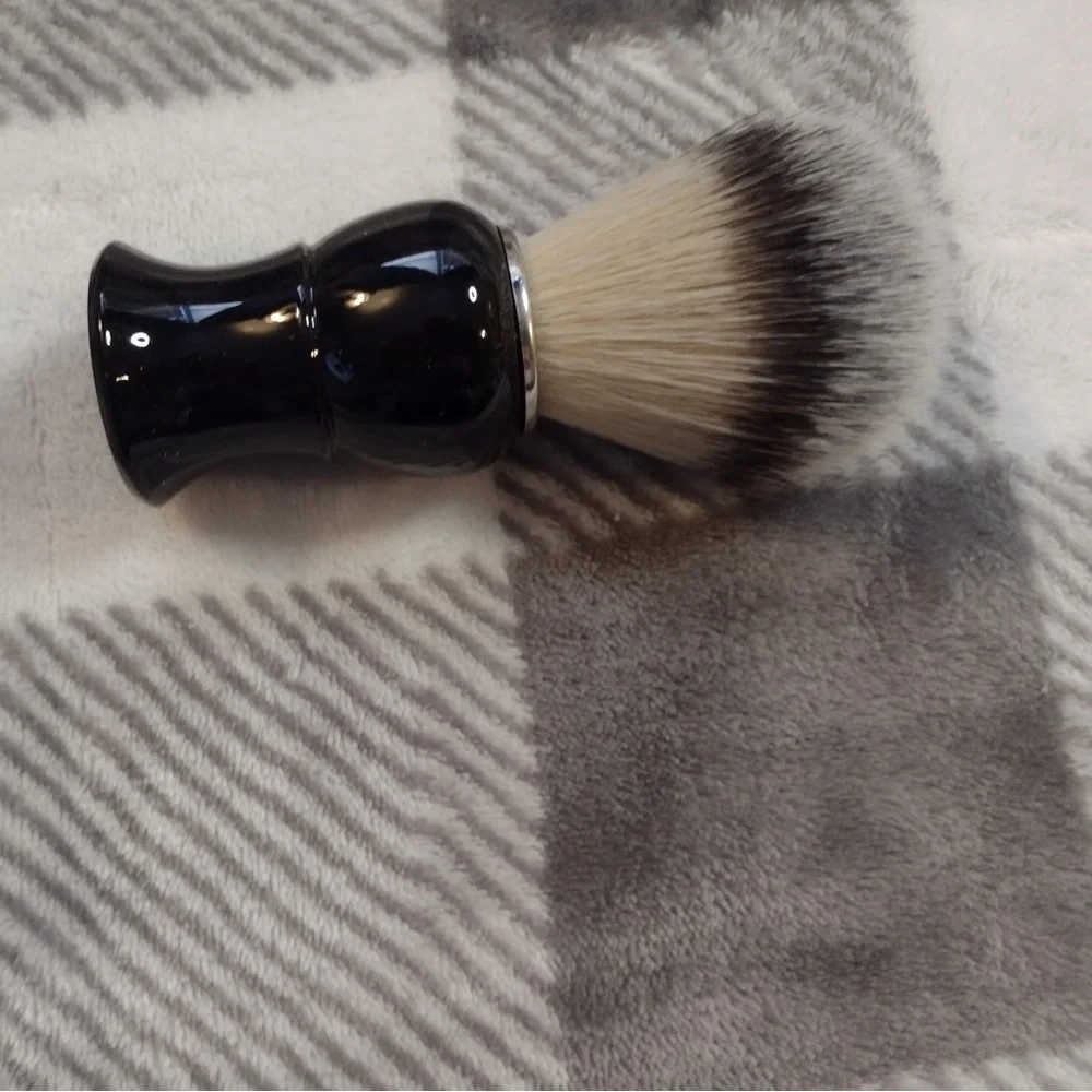 New! Men's Beard Styling Brush Soft Bristle Shaving Brush for Beard Grooming